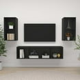 thumbnail image 5 of vidaXL Wall-mounted TV Stands TV Console TV Console 4 Pcs Engineered Wood, 5 of 46