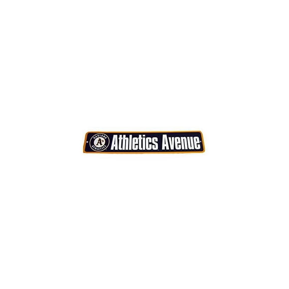 New Athletics Avenue Street Sign