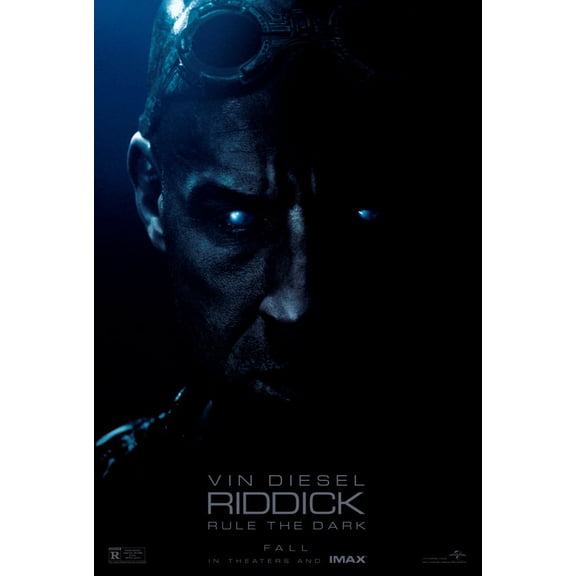Poster Time Riddick Movie poster 24inx36in poster Art poster 24x36 Color Category: Multi, Unframed, Ages: Adults, Rectangle
