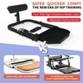 thumbnail image 4 of Kojooin Hip Thrust Machine for Home Gym, Adjustable Glute Training Machine with Resistance Bands, 4 of 7