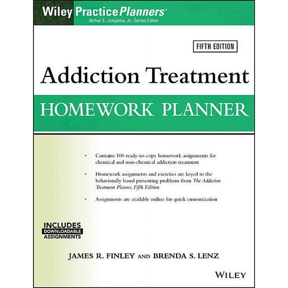 PracticePlanners Addiction Treatment Homework Planner, (Paperback)