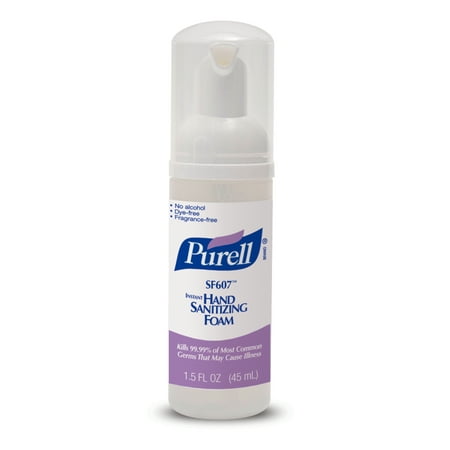 (Pack of 3) PURELL Instant Alcohol-Free Foam Hand Sanitizer, 1.5
