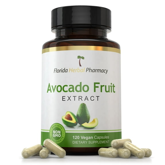Florida Herbal Pharmacy, Avocado Fruit Extract Capsules 10:1 (120 Capsules)