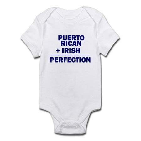 

CafePress - Puerto Rican + Irish Infant Bodysuit - Baby Light Bodysuit