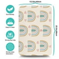 thumbnail image 5 of Washable Rubber Bohemian Style Dish Drying Mats for Kitchen Counter Home Large Coffee Bar Pad Accessories and Decor for Utensils Stemware 23.5''x15.5'', 5 of 7