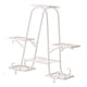 thumbnail image 5 of Soporte para plantas, soporte para macetas, soporte multifuncional ajustable para pies, adorno Blanco, 5 of 9