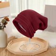 thumbnail image 2 of Beanie for Women Cable Knit Winter Hats Mens Gifts Chunky Skull Cap Thick Warm Stocking Caps for Cold Weather, 2 of 3