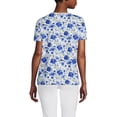 thumbnail image 2 of Lands' End Supima Cotton V-Neck T-Shirt, 2 of 3
