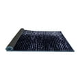 thumbnail image 2 of Ahgly Company Indoor Square Abstract Blue Modern Area Rugs, 8' Square, 2 of 4
