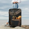 thumbnail image 6 of Picia Modern Skull Sisters Luggage Protector Cover Thicken Suitcase Protector Cover Fit 18-32 Inch Luggage-X-Large, 6 of 9