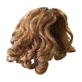 thumbnail image 2 of Cififendec Porch Goose Wig, Yarn Wigs for 23" Large Goose Figurine, Removable Outdoor Yard Garden Decor Accessory, 2 of 5