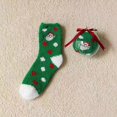 thumbnail image 2 of Yoyauz Christmas Stocking Slippers - Plush Socks for Women, Colorful Warm Fluffy Socks Christmas Socks for Women, Winter Indoor Comfort Socks, Great Christmas Gifts for Women, 2 of 6