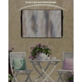 thumbnail image 6 of Outdoor TV Cover 40 to 43 Inch Weatherproof, Neutral Beige Gray Waterproof TV Screen Protector for Outside Decor with Zipper and Pocket 40"L x 25"H , Abstract Grunge Modern Art, 6 of 7