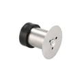 thumbnail image 4 of Tope de puerta de acero inoxidable cepillado tono plateado 40x46mm, 4 of 5