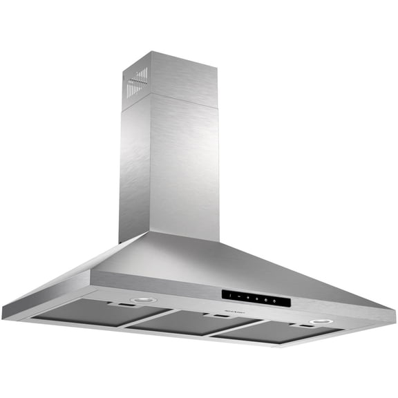 Sharp 36 in. Wall Mount Chimney Range Hood - SHC3662FS