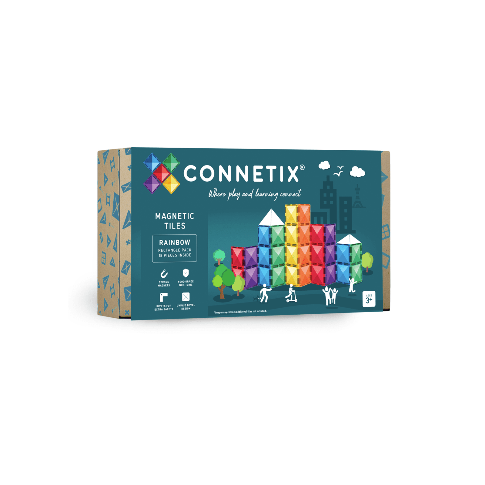 知育玩具 CONNETIX MAGNETIC TILES CONNETIXMagneticTiles-