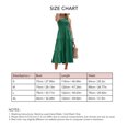 thumbnail image 2 of Vestido de mujer Falda en capas de un solo hombro con diseño fruncido de color puro de una pieza para el verano, 2 of 3