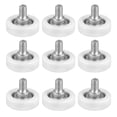 thumbnail image 2 of MasteelfCA 10 Pcs Rouleau de Porte en Plastique Durable pour Machine à Roulettes pour la Maison, 2 of 8
