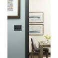 thumbnail image 5 of Amerock Bp36506 Candler Triple Rocker / Gfi Outlet Wall Plate - Bronze, 5 of 5
