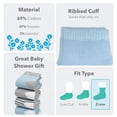 thumbnail image 5 of Carter's Child of Mine Baby Boy Crew Socks, 6 Pack, 0-6 Months, 5 of 7