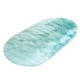 thumbnail image 4 of Partheme Faux Sheepskin Rug, Ultra Soft Fluffy Shag Area Rug,Faux Fur Rug for Bedroom Sofa Throw Cushion Room Decor, Gray, 4 of 4