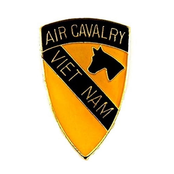 US Army 1st Air Cavalry Division Vietnam Lapel Hat Pin Military PPM806 (1 pin)