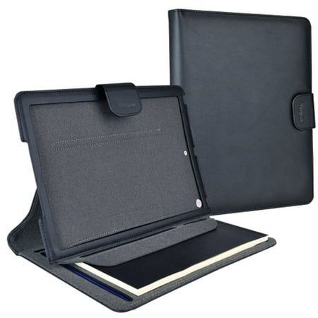 (5-Pack) Targus THZ187US Notepad Faux Leather Folio For iPad