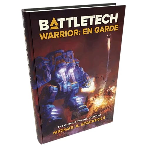Pre-Owned Battletech Warrior En Garde Premium Hardback by Catalyst Games, RPG