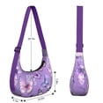 thumbnail image 3 of Romantic Butterfly Print Crossbody Purse – Artistic Watercolor Design, Adjustable Strap, Perfect for Summer and Spring Outings, 3 of 5