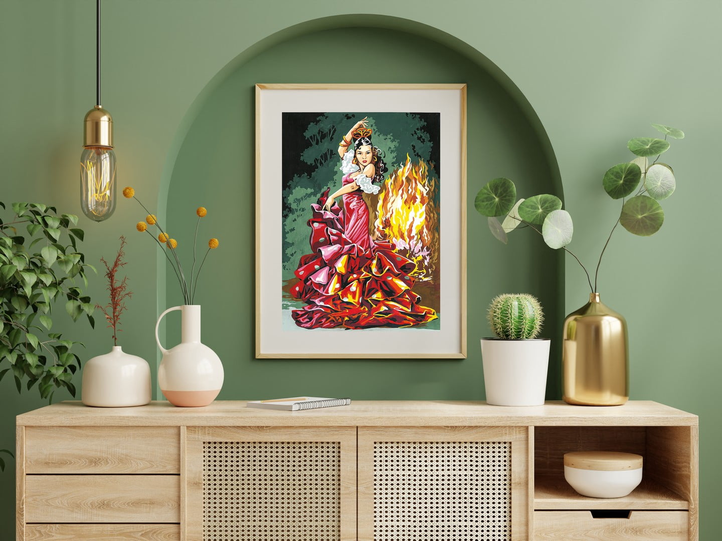 Needlepoint canvas for halfstitch without yarn Canvas 45X60 Cm SE929.322 Seg De Paris Printed Tapestry Canvas
