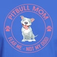 thumbnail image 3 of CafePress - PITBULL MOM Dark T Shirt - Men's Classic Graphic Cotton T-Shirt, 3 of 4