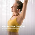thumbnail image 4 of AfterShokz OpenMove Wireless Bone Conduction Headphones Bluetooth 5.0 Open Ear for Sports (Alpine White), 4 of 8