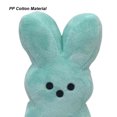 thumbnail image 2 of Conejo Simulación 15 Cm Regalo Pascua Ligero Y Suave para () Azul Aguamarina, 2 of 4