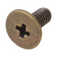 thumbnail image 2 of KAKOWELY Metal Rivet 20pcs Zinc Alloy Rivet Screw Rivet Mushrooms Rivet Punk Semicircular Rivet0.47"X0.47"X0.24", 2 of 3