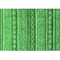 thumbnail image 1 of Ahgly Company Indoor Rectangle Abstract Emerald Green Modern Area Rugs, 8' x 10', 1 of 4