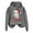 Grey, variant on Vintage Christmas Sweatshirt Lady I Want To Do A Hippo with A Tops All The Christmas Hoodie Dark Green S