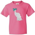 thumbnail image 3 of Inktastic Ovarian Cancer PCOS Teal Ribbon Awareness Youth T-Shirt, 3 of 5