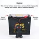 thumbnail image 5 of Riwesomey Probador de de coche Analizador electrónico automotriz Digital Detector de reparación de mantenimiento portátil Prueba profesional Vehículos, repuestos y accesorios Mis Riwesomey VI017088-01, 5 of 6