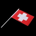 thumbnail image 3 of 12PCS Flag Flags Banner Hand Flag Hand Waving Flags Waving Flag National Pride Flag Switzerland, 3 of 9