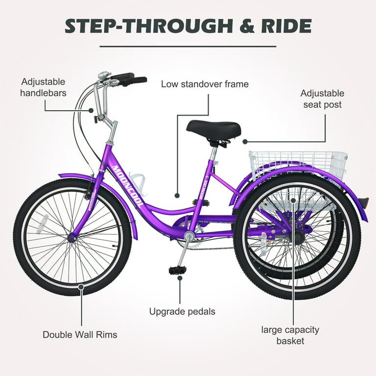 Three wheel bike parts hotsell