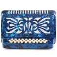 thumbnail image 3 of Rossetti 31 Button Accordion 12 Bass FBE Blue, 3 of 4