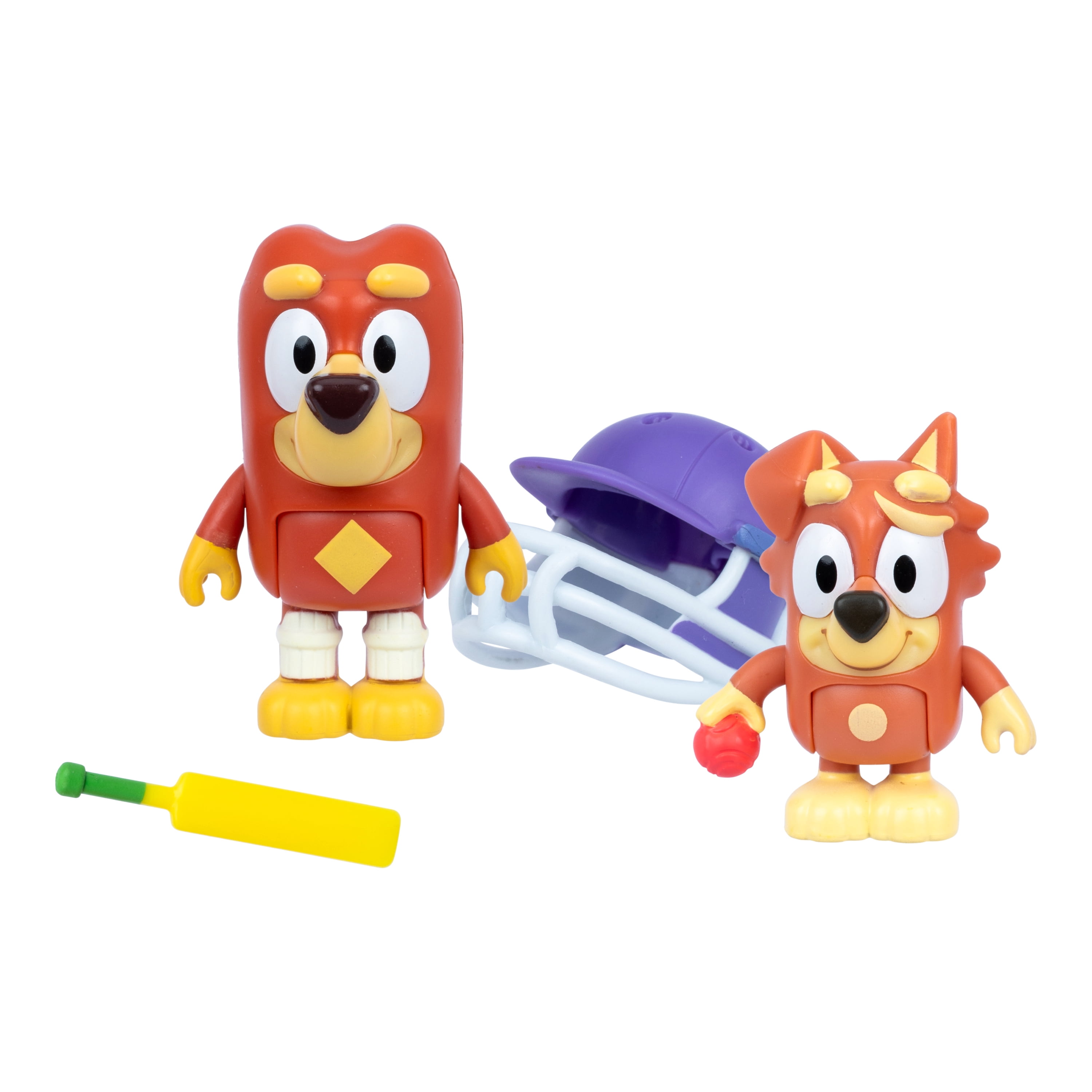 Bluey Cricket Figure 2-Pack. 2 Episode-Themed Poseable Figures. Recreate Moments from the Episode Cricket. Ages 3+