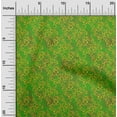 thumbnail image 1 of oneOone Georgette Viscose Green Fabric Batik Quilting Supplies Print Sewing Fabric By The Yard 42 Inch Wide, 1 of 4