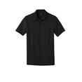 thumbnail image 5 of District Made Mens Stretch Pique Polo-XS (Black), 5 of 6