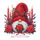 thumbnail image 1 of 5D DIY Art Decoraciones Mesa Kits Adornos para Kit Acrílico Forma Especial Castillo Flores Oficina en El, 1 of 9