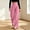 Pink, variant on YHAJDS Womens Workout Gym Yoga Pant Solid Color Long Sports Trousers Built With Pockets Casual Pants