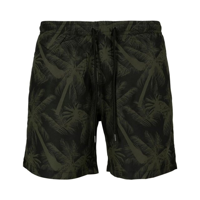 Urban Classics Shorts de Bain Palmier pour Hommes