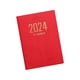 thumbnail image 1 of Horario de trabajo Cuaderno Libro de registro Planificador mensual Calendario de citas Personal Rojo Sharpla Planificador de cuadernos, 1 of 8