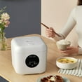 thumbnail image 4 of Bear 2L Electric Rice Cooker, White - Automatic Shut-Off, 4 of 7