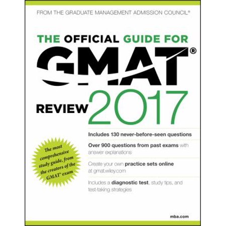 The Official Guide for GMAT Review 2017 with Online Question Bank and Exclusive Video [Paperback - Used]